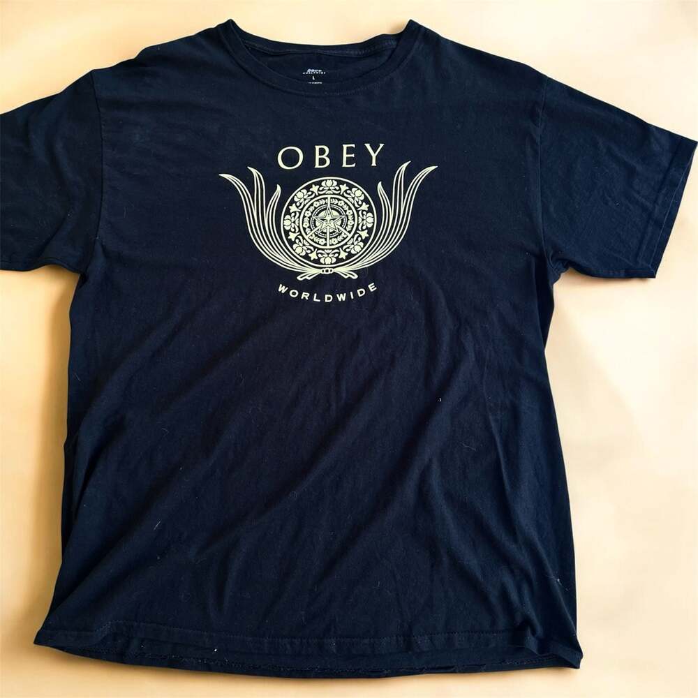 Obey Worldwide Graphic Logo T-Shirt